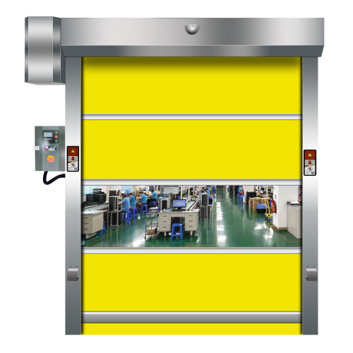 industrial automatic high speed pvc door