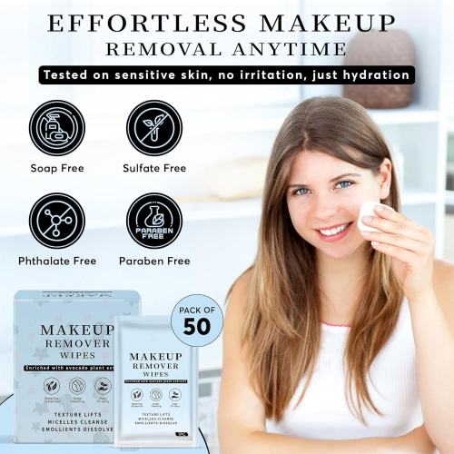 Indibidwal na nakabalot na pampaganda ng remover wipes -wzsiding wipes