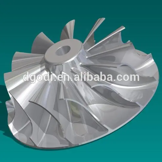 customly made small stainless steel marine impeller
