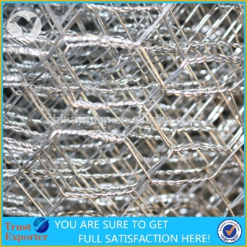 3/8 inch Electric Galvanized Hexagonal Mesh