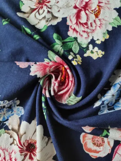 Rayon Span Print Jersey 1