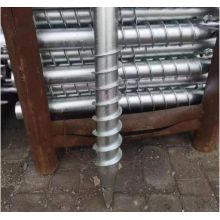 Hot Sale Solar Galvanized Steel Screw Pile