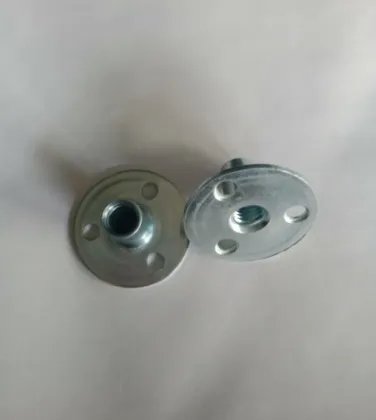 Zinc plated  tee nut for cliff climbing