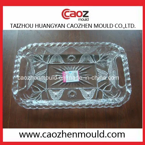 Rectangular Plastic Fruit Plate Injection Mold in China