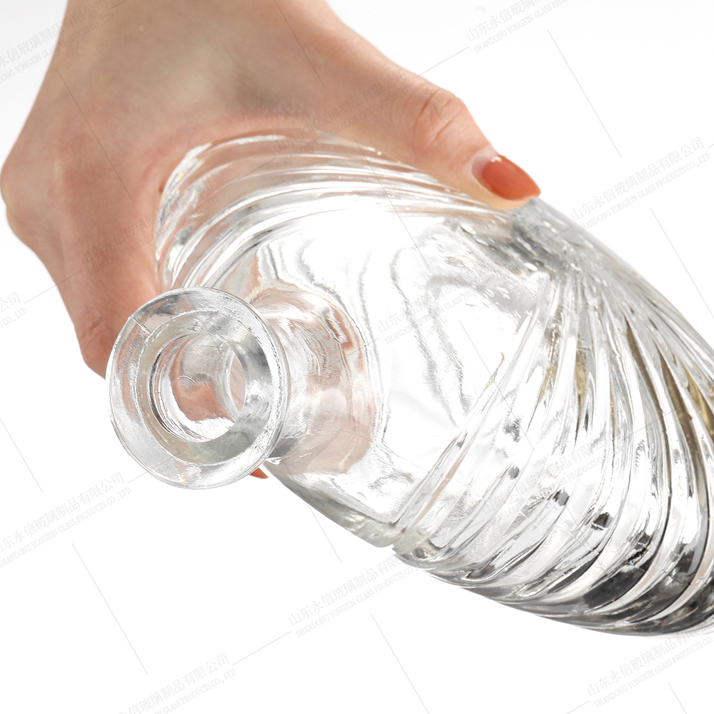 Royal crystal liquor bottles customize wholesale
