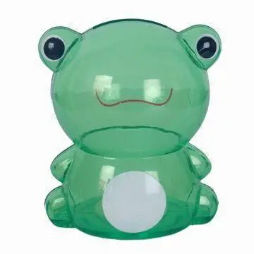 Plastic Money Box, used to save coin and money, design which can be changed to several animals