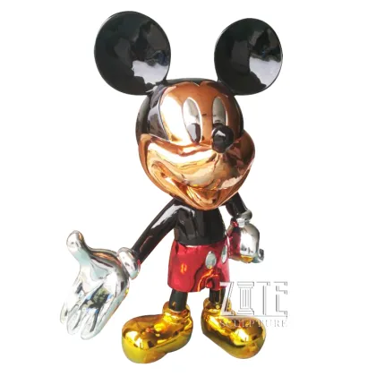 Hot Sale Fiberglass Resin Mickey Mouse Statue