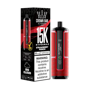 15k Puffs Disposable Vape Al Fakher Hypermax