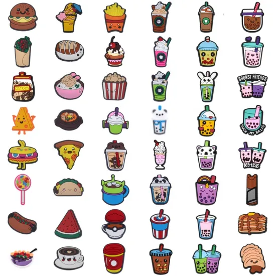 PVC Shoe Charms: Soft Rubber Accessories for Shoe Decoration