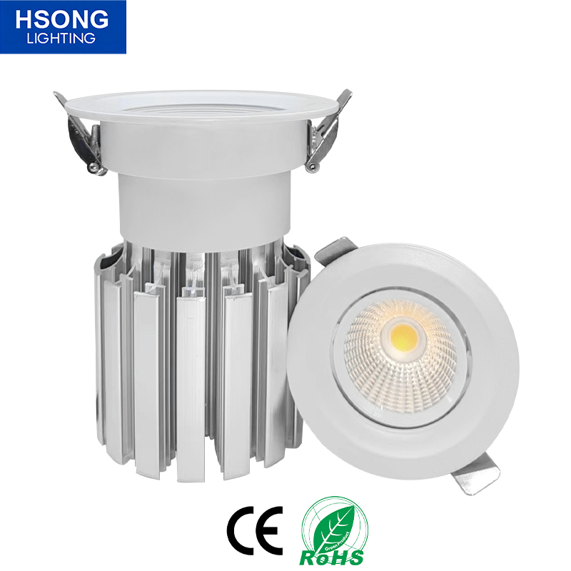 40W Downlight High Lumens Dimming Spotlights for station