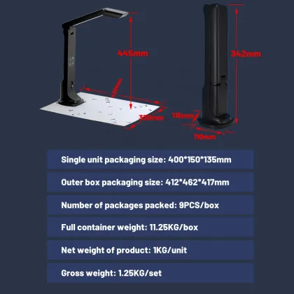 Portable HD Instructional visual presenter