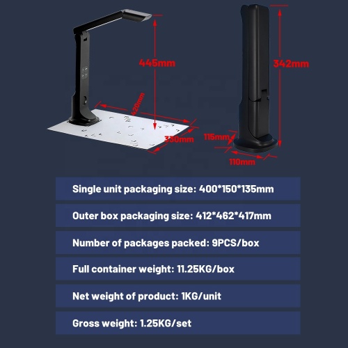 Portable HD Instructional visual presenter