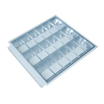 Recessed grill light T8 Fluorescent two/three lamps