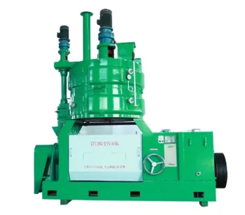 Continuous screw Castor oil press for sale