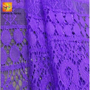 Factory graceful dyed lace fabric for cloth