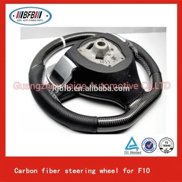 100% real carbon fiber and leather steering wheel for F10 wheels