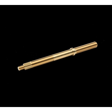 CNC valve Rod in Brass