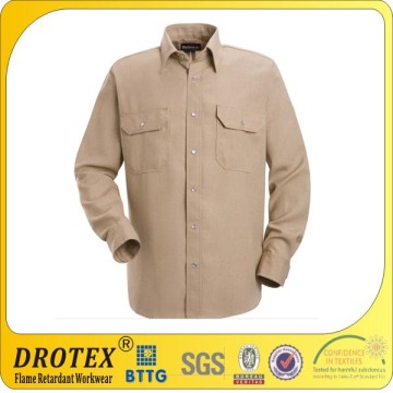 Lightweight Long Sleeve Flame Retardant Shirt/ Aramid Fabrics