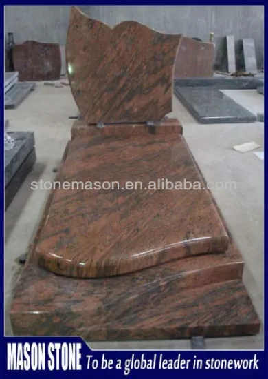 tombstone red traditional europe high quality