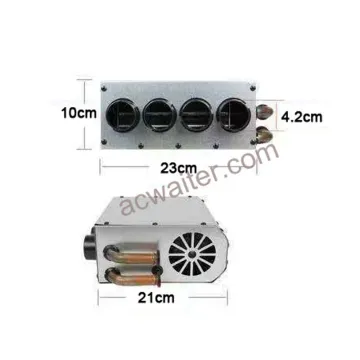 Factory Sale 12V/24V Air Conditioner Heater Diesel Unit Evaporator - 3 Speeds