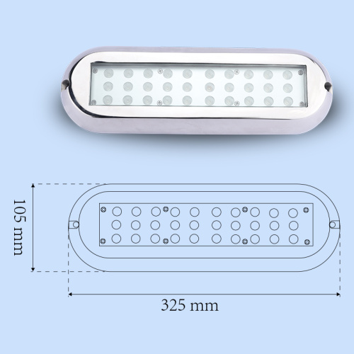 DC 12V Waterproof LED Marine Boat Underwater Lights