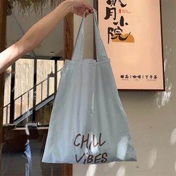 Eco Large Customized Canvas Tote Bag With Compartments