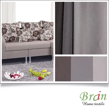 Coating Blockout yellow curtain fabric