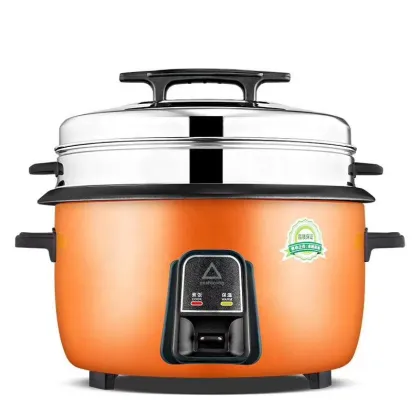 Industrial Big Size Drum Rice Cooker - 700W/900W High Quality Commercial Rice Cooker