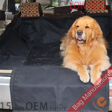 Premium quilted best dog seat cover for suv car
