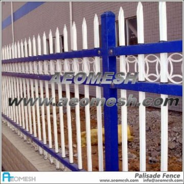 Galvanized Steel Picket Fence / Decorative Picket Fence / Fence Pickets