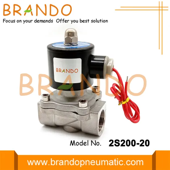 2S200-20 3/4'' 2/2 Way NC Diaphragm Solenoid Valve