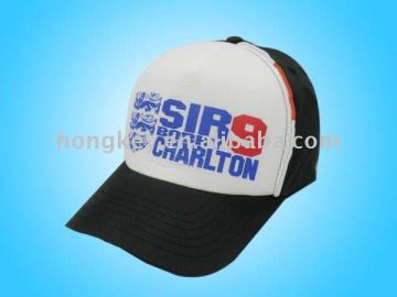 5 panel 100% polyester baseball cap for promotional