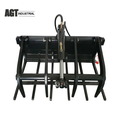 Mini Multi-Functional Skid Steer Loader Wood Grabber - New Forestry Machinery
