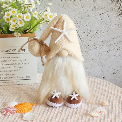 Faceless Creative Sea Standing Figure Decoration: Cross-border Festival Starfish Dolls