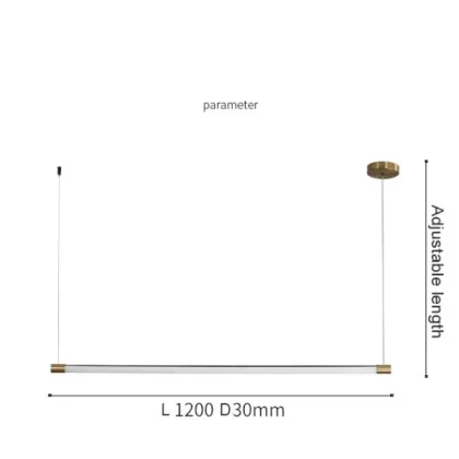 Modern Office LED Pendant Light for Living Room and Indoor Home Chandeliers