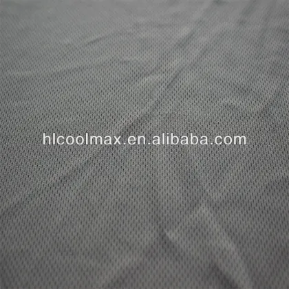 50%polyester 50%coolmax knit mesh fabric