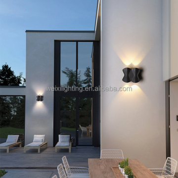 Lampe murale de villa extérieure moderne - Éclairage d'entrée à armoire de cuisine à LED