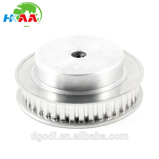High quality aluminum alloy xl type 40 teeth pilot bore screwed timing belt pulley