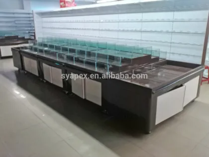 APEX supermarket bulk foods/snack food display cabinet storage case/goods shelf