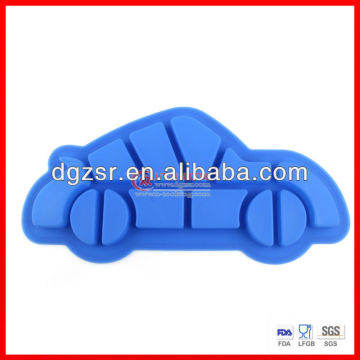 Car Shap Silicone cake mould