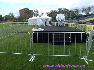 Temporary Crowd Control Barrier