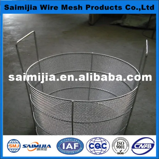 Wholesale round vintage metal basket