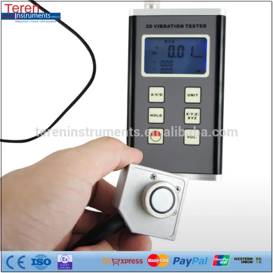 3 axis vibration testing for Vibration Measuring System, vibration monitoring instruments