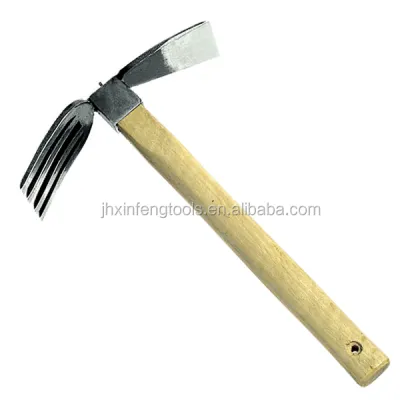 Wooden Handle Pickaxe