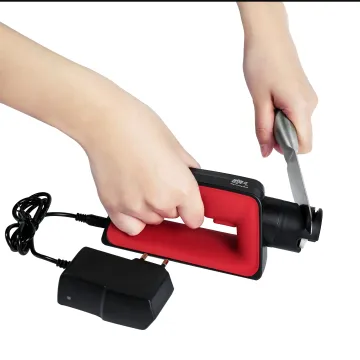 Professional Electric Knife Sharpener: Rapidly Sharpening Kitchen Knives and Scissors