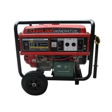 Small DC genset with wheel and handle