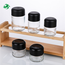 5oz Round Clear Child-resistance packaging jar for CBD