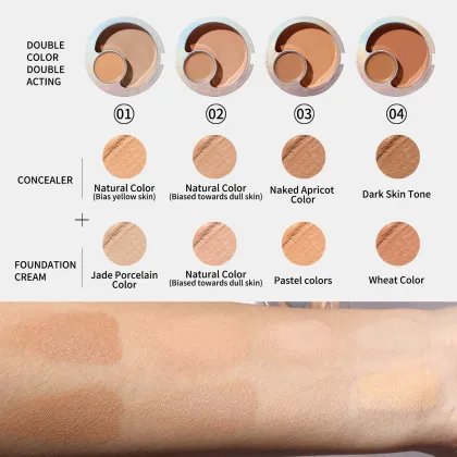 Oil-Control Moisturizing Foundation & Concealer