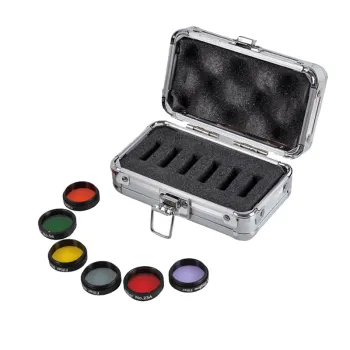 1.25 Inch Color Astro Filters Set for Telescopes - Planets and Nebula Observation