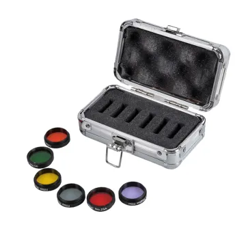 1.25 Inch Color Astro Filters Set for Telescopes - Planets and Nebula Observation